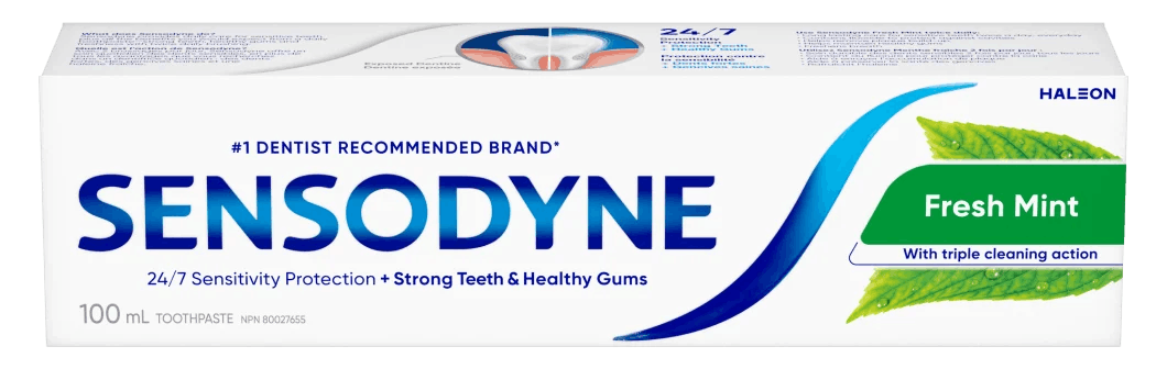 Sensodyne toothpaste in Fresh Mint