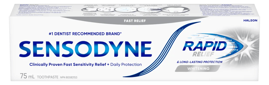Sensodyne Rapid Relief Whitening Toothpaste