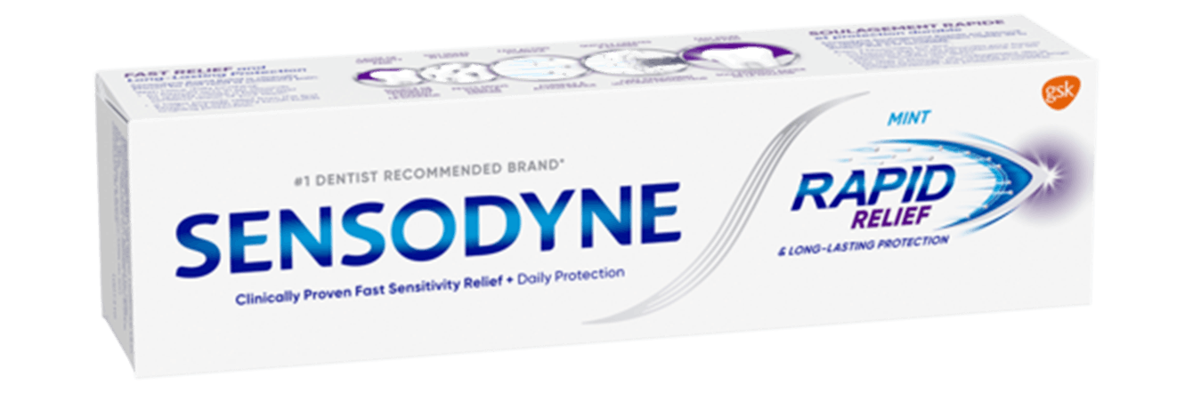 small sensodyne toothpaste