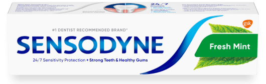 Sensodyne toothpaste in Fresh Mint