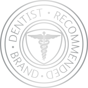 Seal establishing Sensodyne as the #1 dentist recommended brand for sensitive teeth