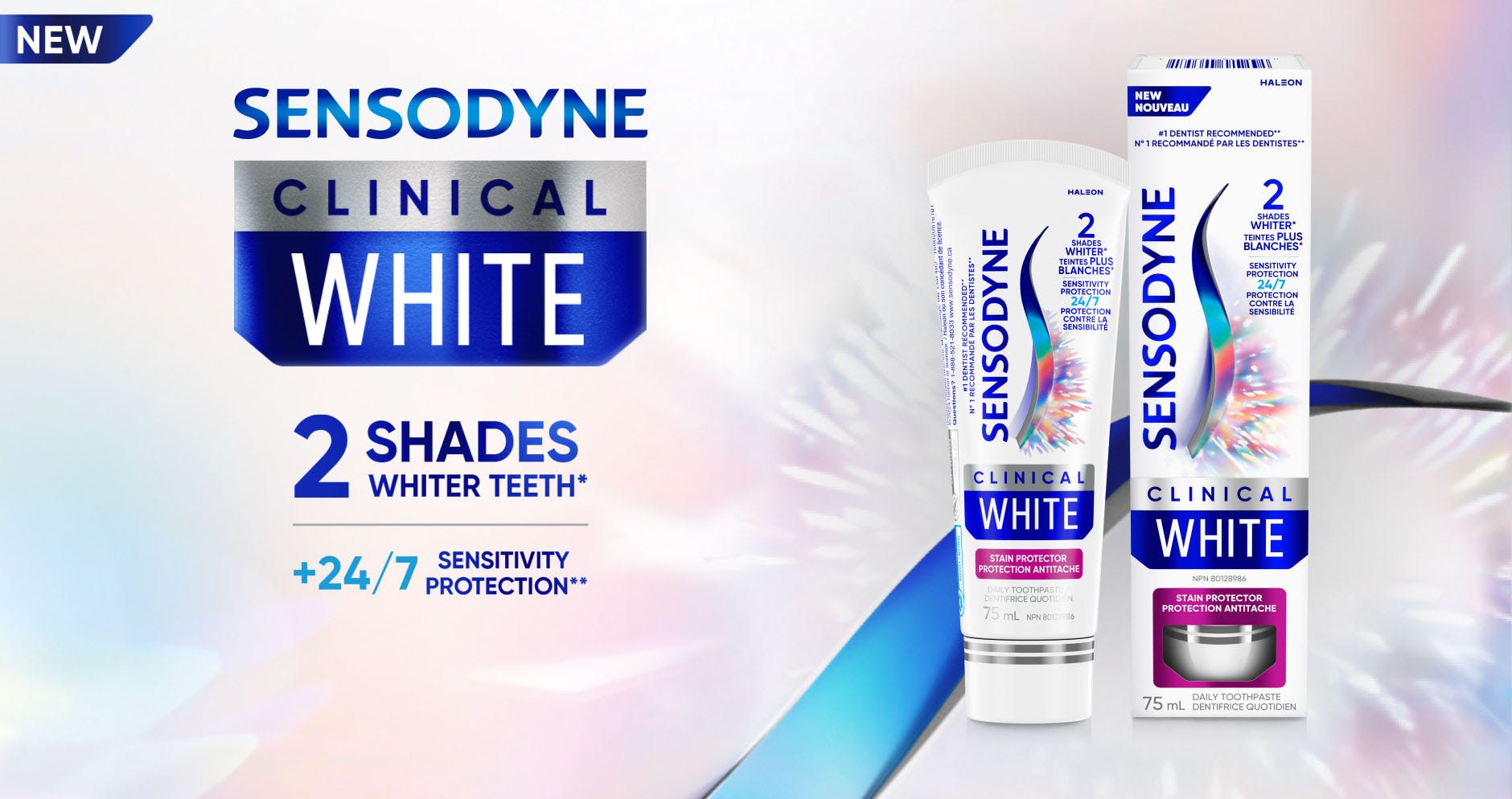Sensodyne Clinical White toothpaste