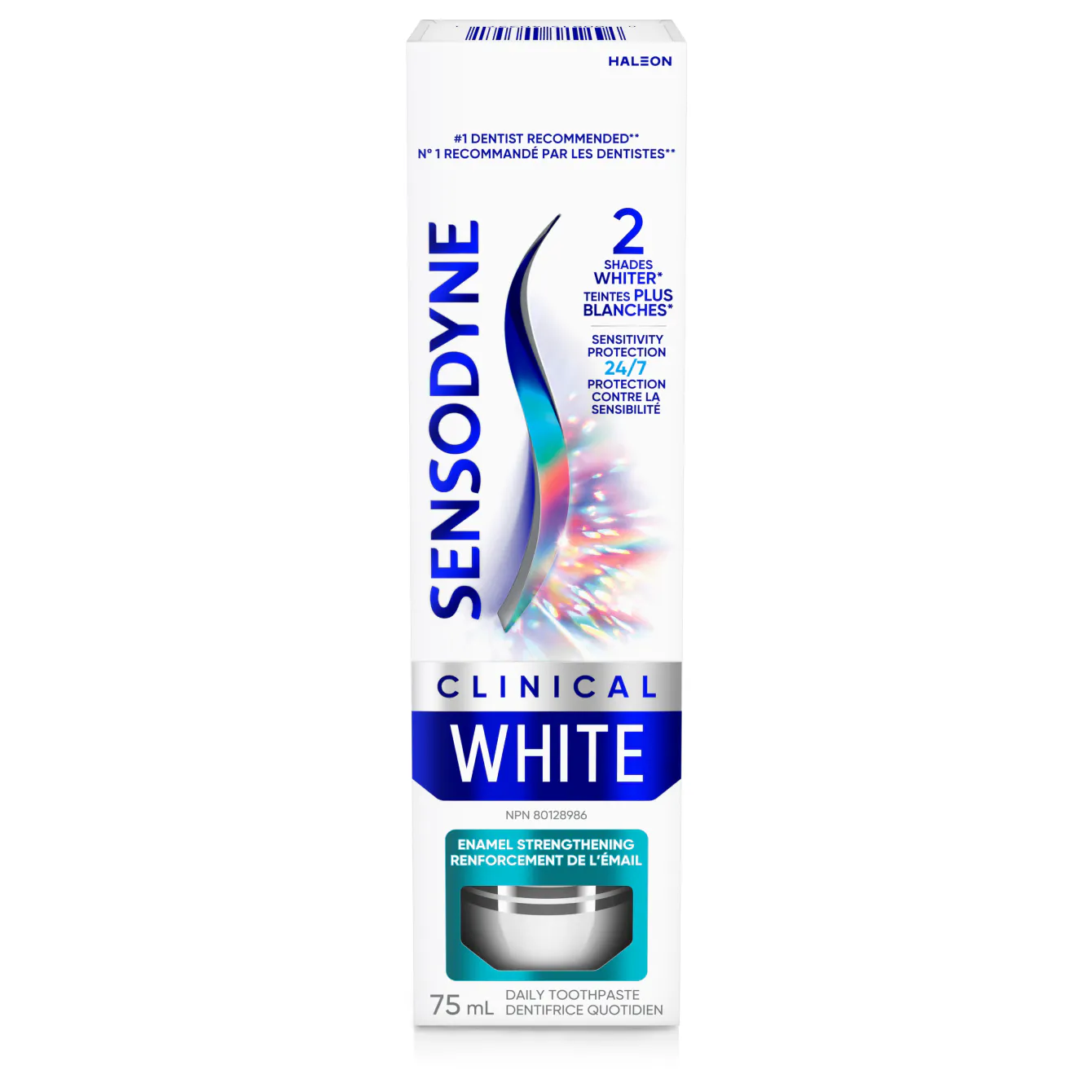 Sensodyne Clinical White Enamel Strengthening Toothpaste Pack