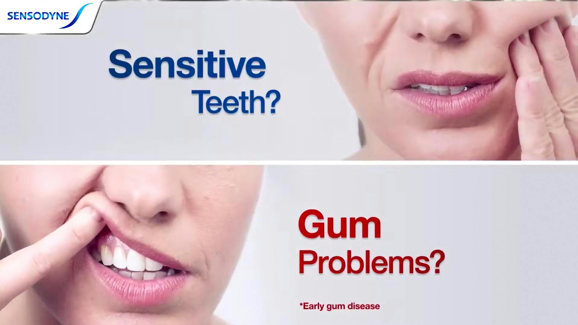 Sensitive teeth and gum problems