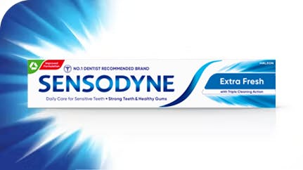 Sensodyne Extra Fresh toothpaste pack