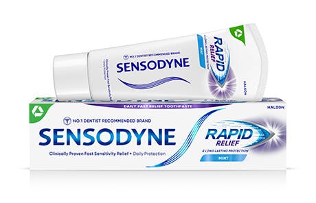 Sensodyne Rapid Relief toothpaste