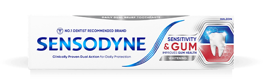 Sensodyne Sensitivity and Gum Whitening toothpaste