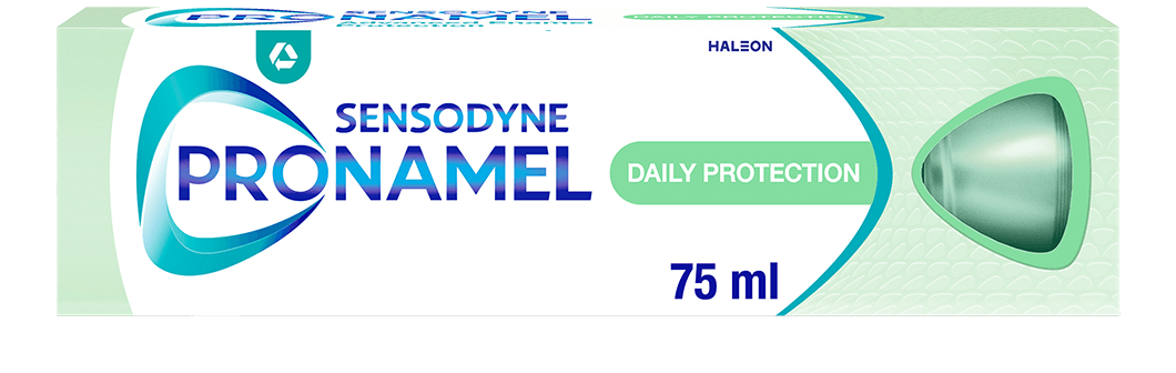 Sensodyne Pronamel Daily Protection toothpaste pack