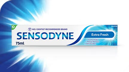 Sensodyne Extra Fresh toothpaste pack