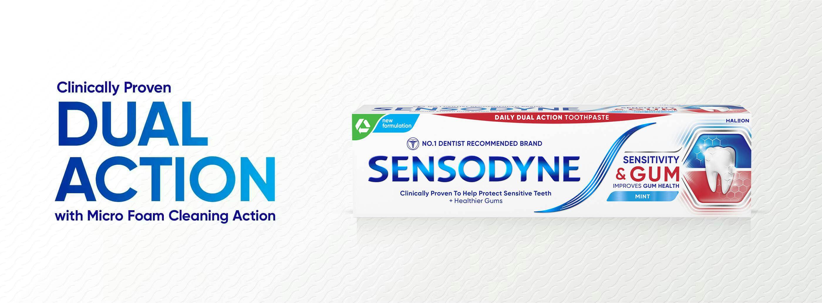 Sensodyne Rapid Relief toothpaste for sensitive teeth