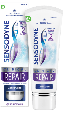 Sensodyne Clinical Repair Active White Toothpaste