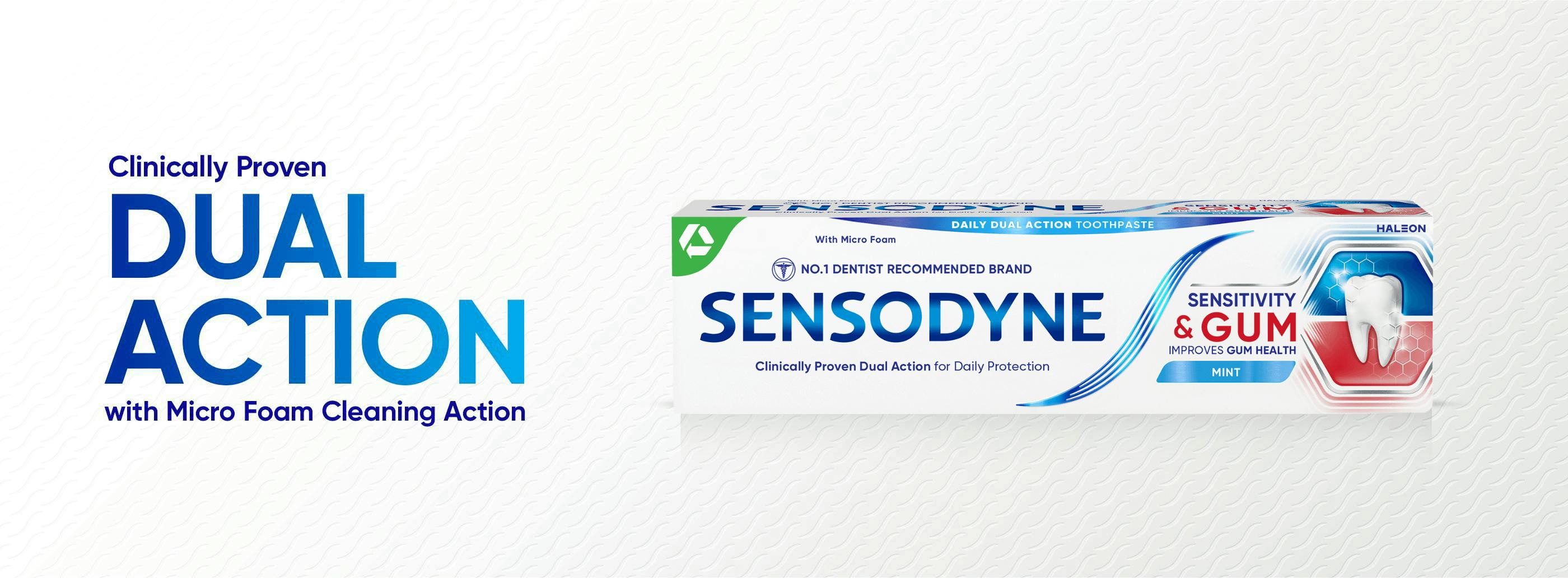 Sensodyne Rapid Relief toothpaste for sensitive teeth