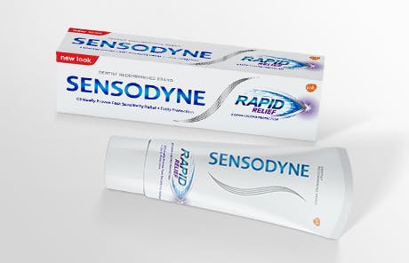 small sensodyne toothpaste