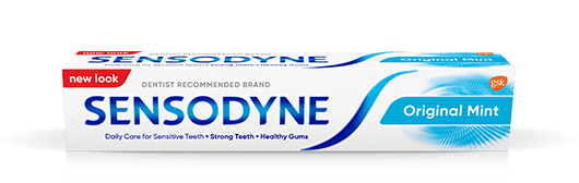 Sensodyne toothpaste in Original Mint