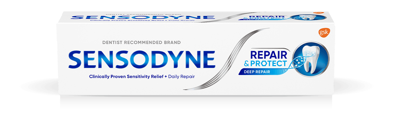 Sensodyne Repair and Protect toothpaste header