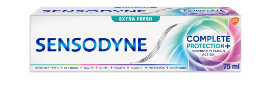 Sensodyne Complete Protection toothpaste in Extra Fresh