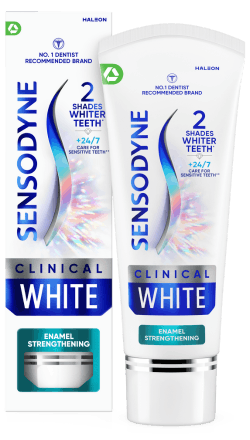 Sensodyne Clinical White Enamel Strengthening Toothpaste