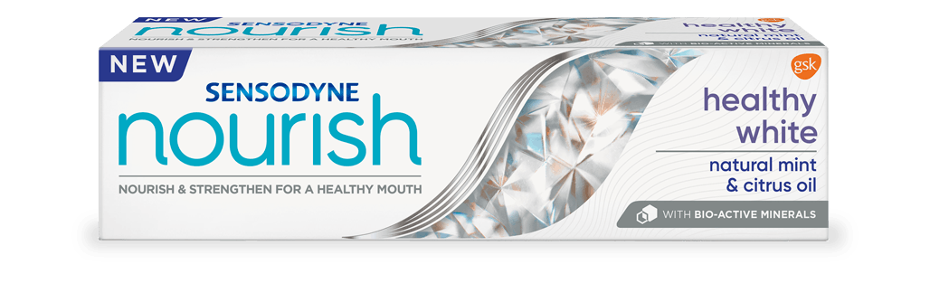Sensodyne nourish healthy white