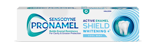 Box of Pronamel Active Enamel Shield toothpaste in whitening