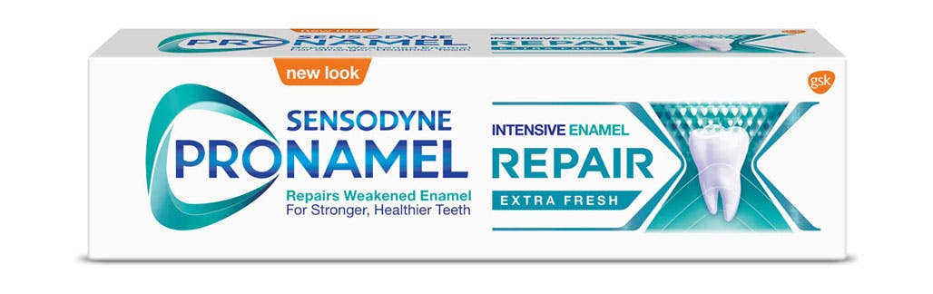 Sensodyne Repair and Protect toothpaste in Whitening