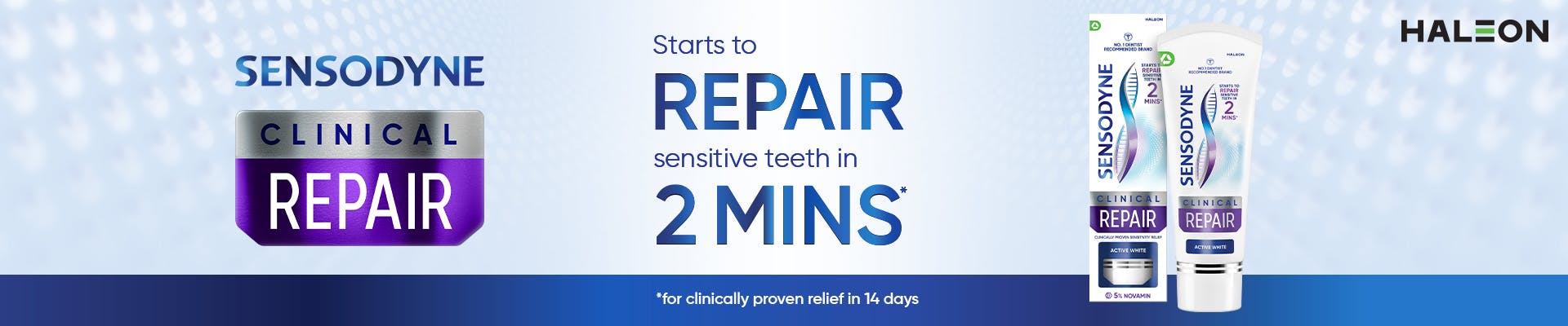 Clinical Repair Active White toothpaste