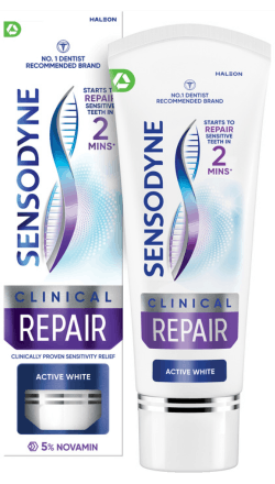 Clinical Repair Active White toothpaste