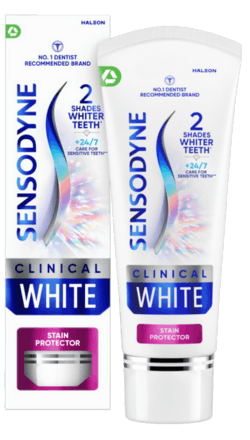 Sensodyne Clinical White Stain Protector Toothpaste