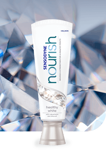 Nourish healthy white toothpaste