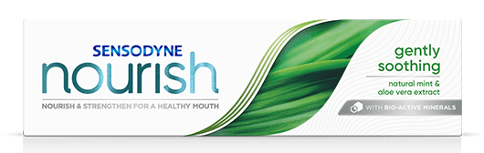 Sensodyne Nourish Gently Soothing Toothpaste Pack Shot