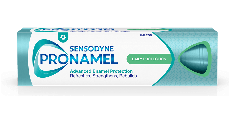 Sensodyne Pronamel Daily Protection toothpaste pack