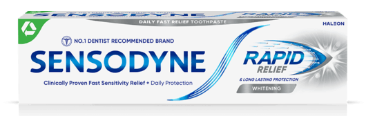 Sensodyne Rapid Relief Whitening Toothpaste