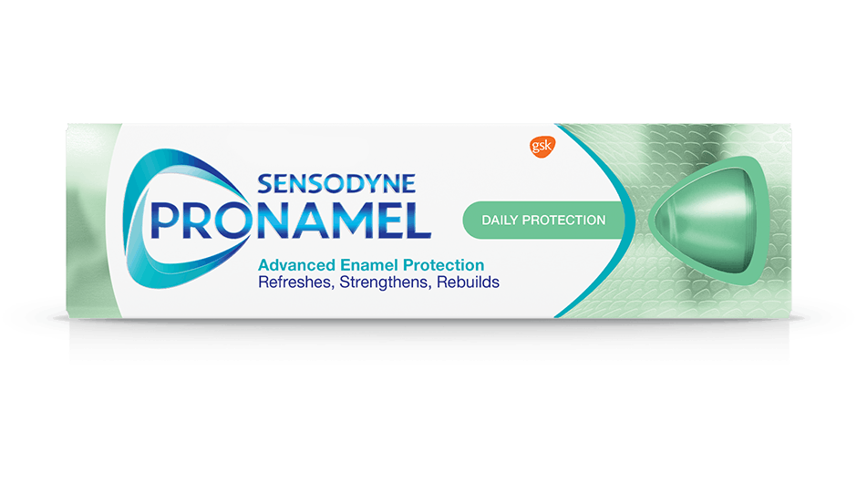 Sensodyne Pronamel Daily Protection toothpaste pack