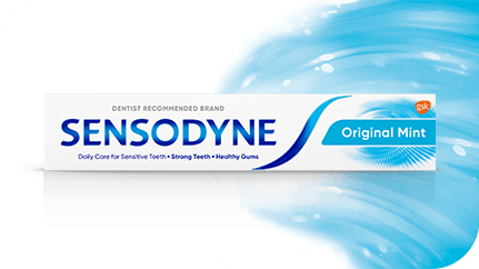 Sensodyne Original Mint toothpaste pack