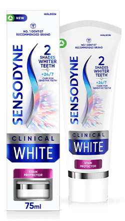 Sensodyne Clinical White Stain Protector Whitening