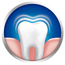Healthy gums and teeth
