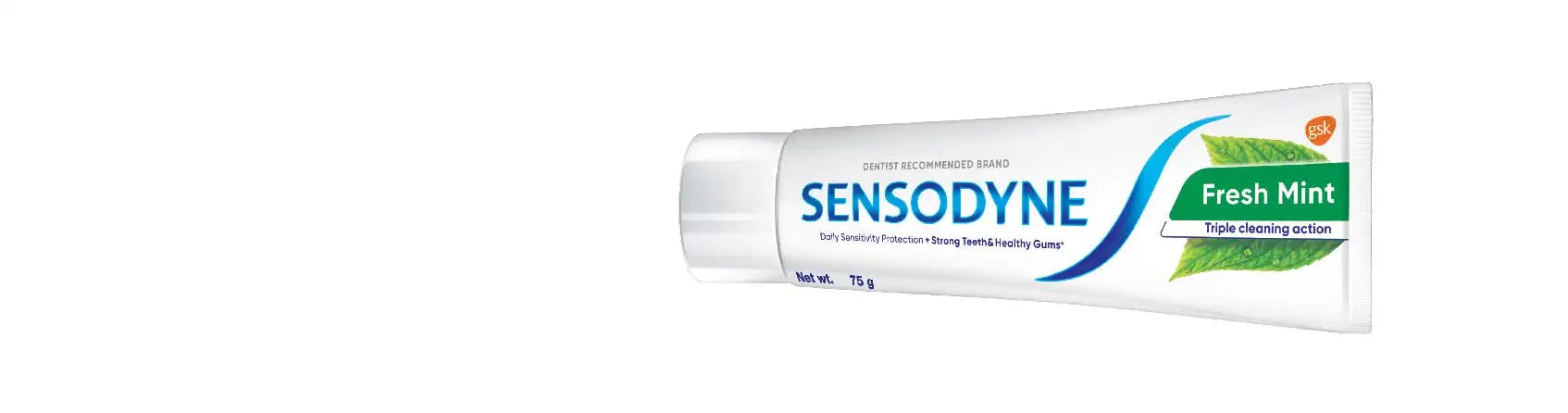 Sensitivity relief with a fresh breath feeling imagery