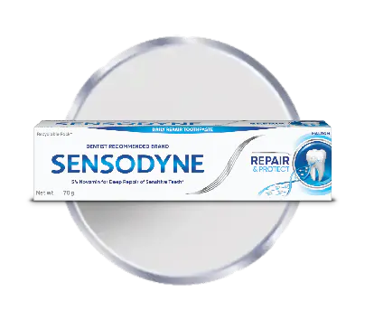 Sensodyne Repair and Protect toothpaste icon
