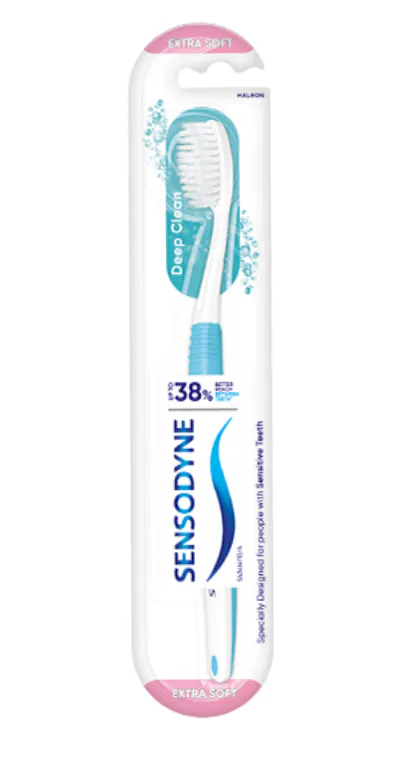 Sensodyne Gentle Care and Rapid Relief toothbrushes