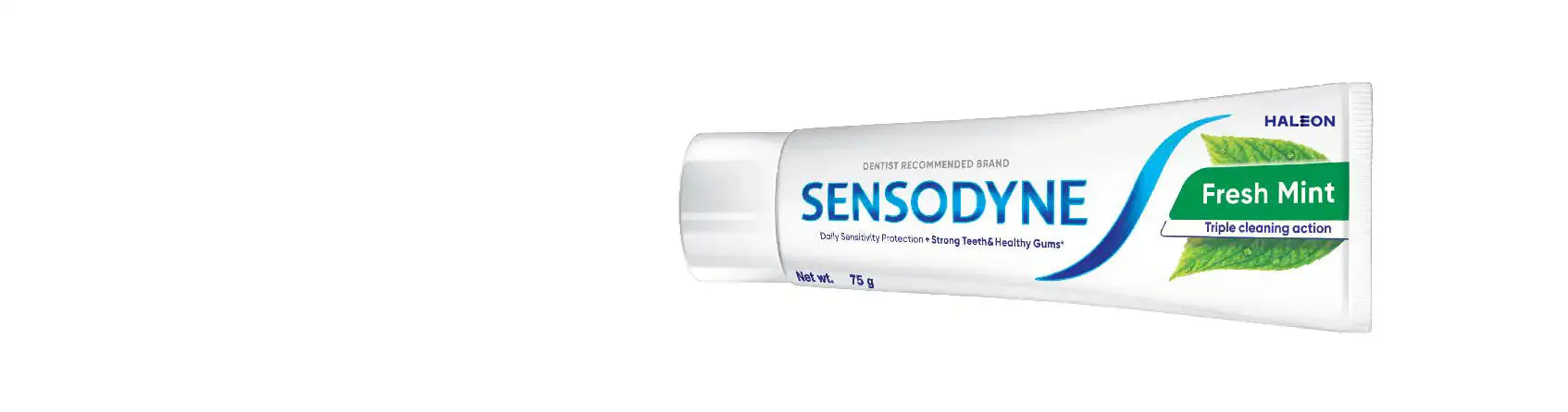 Sensitivity relief with a fresh breath feeling imagery