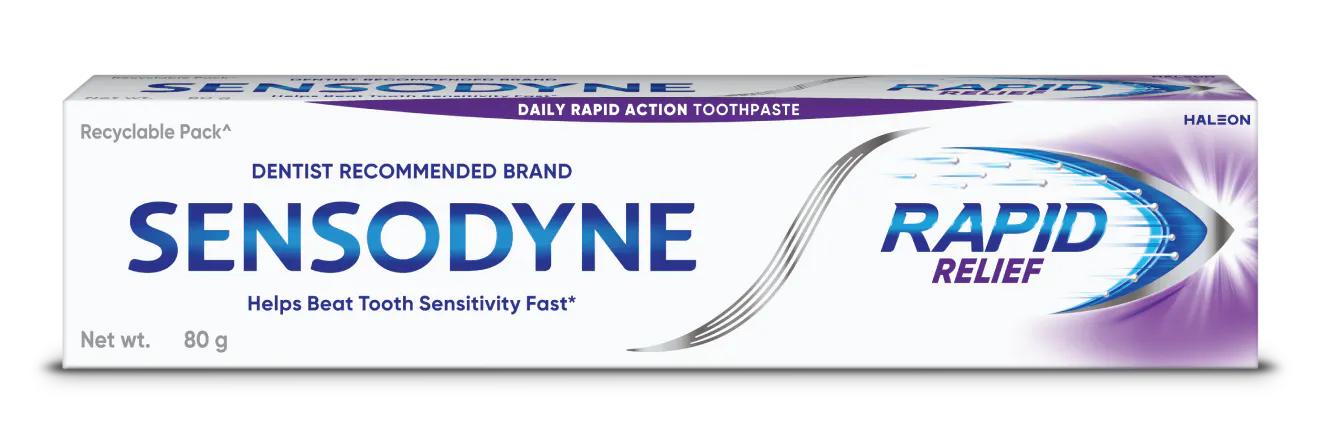 Sensodyne Rapid Relief toothpaste
