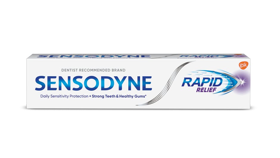 Rapid Relief Toothpaste | Sensodyne