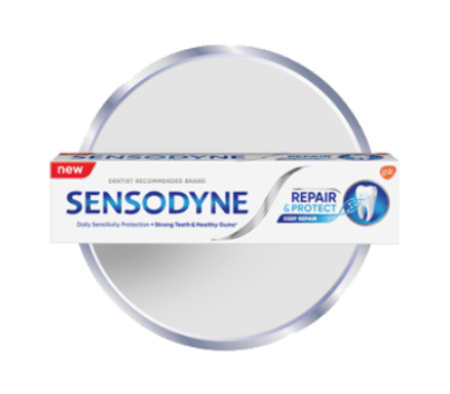 Sensodyne Repair and Protect toothpaste icon
