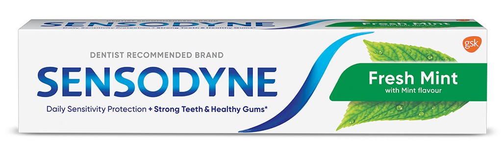 Sensodyne toothpaste in Fresh Mint