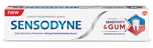 Sensodyne Repair and Protect toothpaste in Whitening