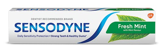 Sensodyne toothpaste in Fresh Mint