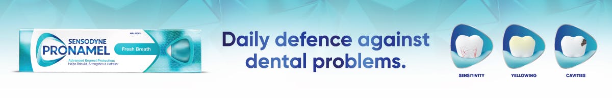 sensodyen pronamel - daily defence against dental problems