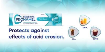 Sensodyne Pronamel - protect against effects of acid erosion