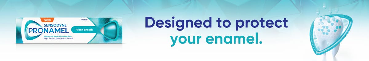 Sensodyne pronamel - designed to protect your enamel Sensodyne pronamel - designed to protect your enamel