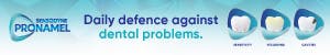 Pronamel Website_Enamel_Banner sensodyen pronamel - daily defence against dental problems