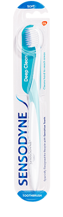 Sensodyne Deep Clean toothbrush